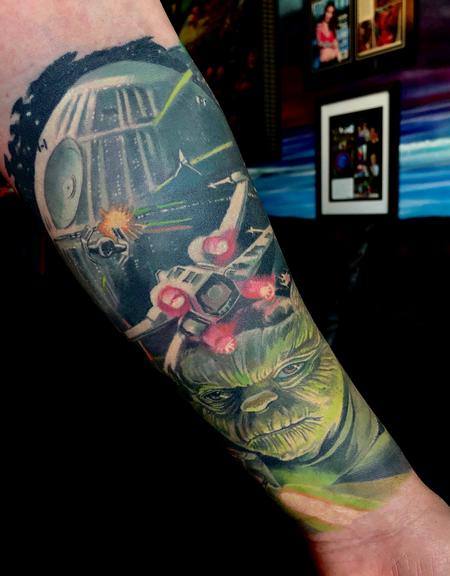 Tattoos - Yoda Healed - 138019